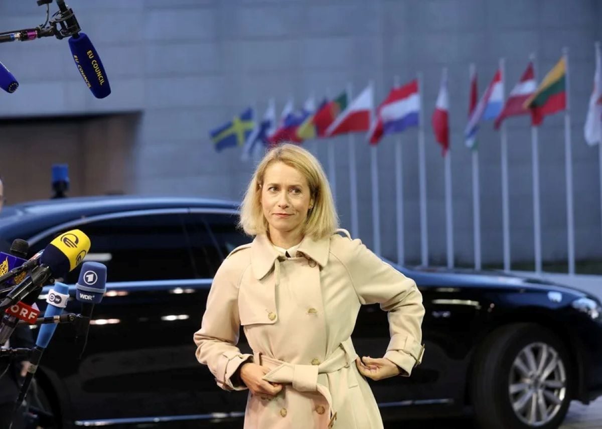 Kaja Kallas, alta representante de la UE para Asuntos Exteriores, afirmó que más de la mitad de las nuevas sanciones afectan a la cadena de producción de misiles balísticos utilizados por Rusia contra civiles en Ucrania. Foto: EFE.