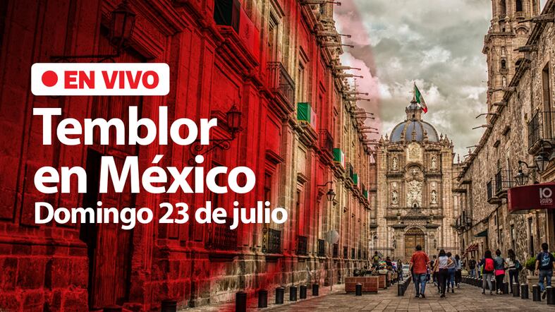 Temblor en México hoy, 23/07/2023 – magnitud y zona del epicentro, según el SSN
