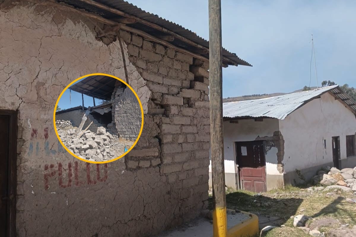 Daños que causó el sismo de 7.2 en Ayacucho (Foto: Global Ayacucho)