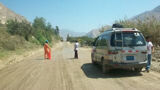 Se normaliza el tránsito en zonas de la sierra afectadas por lluvias y huaycos
