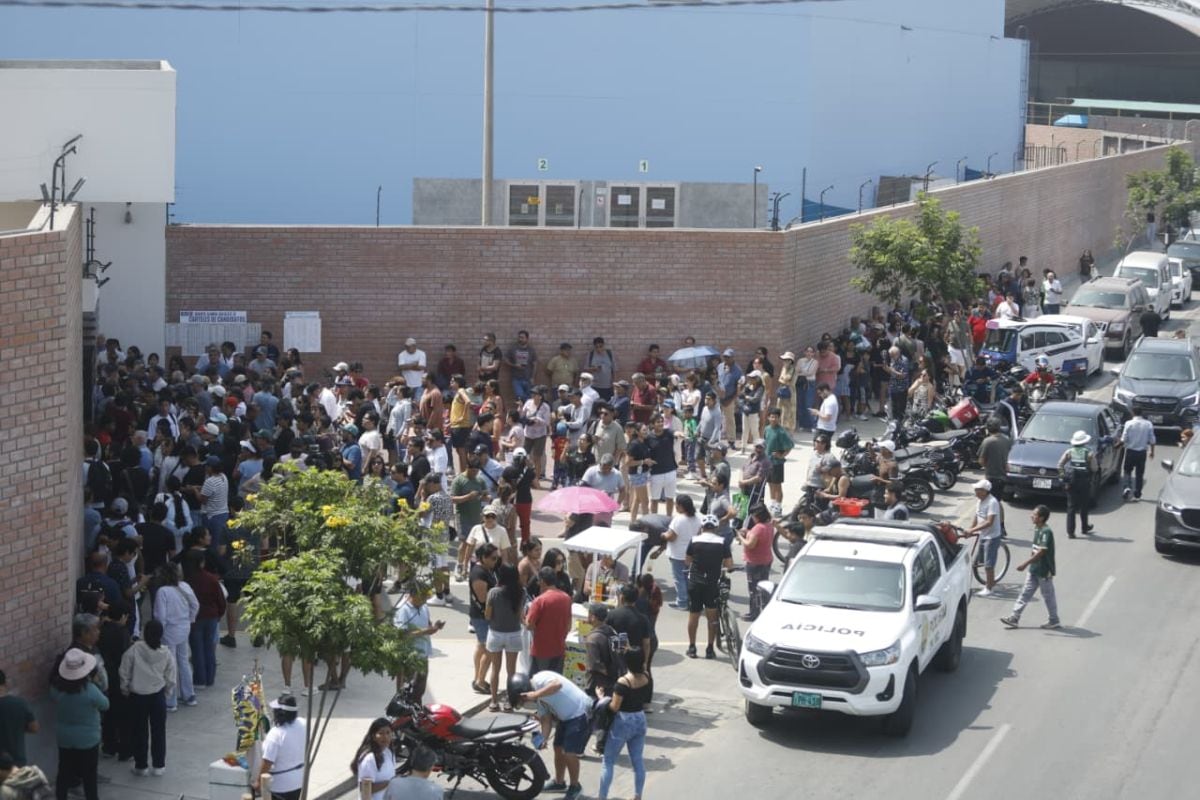 Sismo de 4 grados de magnitud sacudió Lima y Callao en medio de las Elecciones 2026. Fotos: Mario Zapata N. / @photo.gec