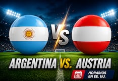 ¿En qué canal ver el Argentina vs. Austria EN VIVO hoy por el Mundial de Fútbol 2026 en Texas, California y Florida? Horarios en los Estados Unidos