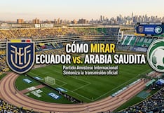 ▶ ¿Cómo mirar Ecuador vs. Arabia Saudita EN VIVO GRATIS por amistoso a la Copa Mundial FIFA 2026? Horarios y canales TV en directo
