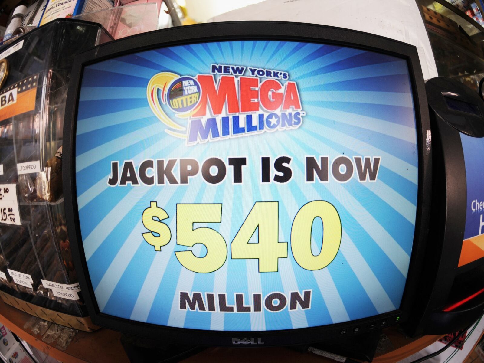 El sorteo del martes 30 de enero no tuvo un ganador del bote acumulado del Mega Millions (Foto: AFP)