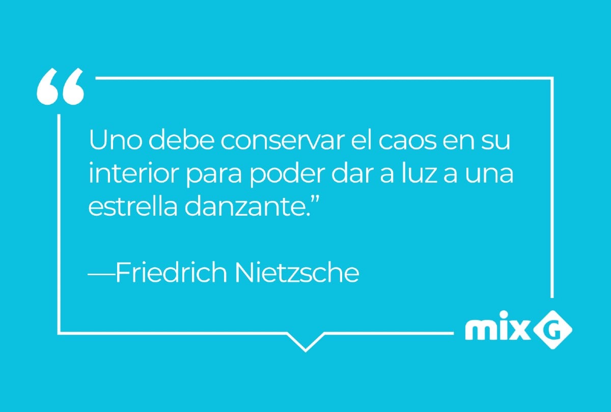 La cita del día de Friedrich Nietzsche reflexiona sobre la transformación de las dificultades en oportunidades. | Crédito: Gestión Mix