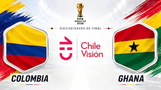Chilevisión televisó el partido Colombia 1-0 Ghana por el Mundial 2026