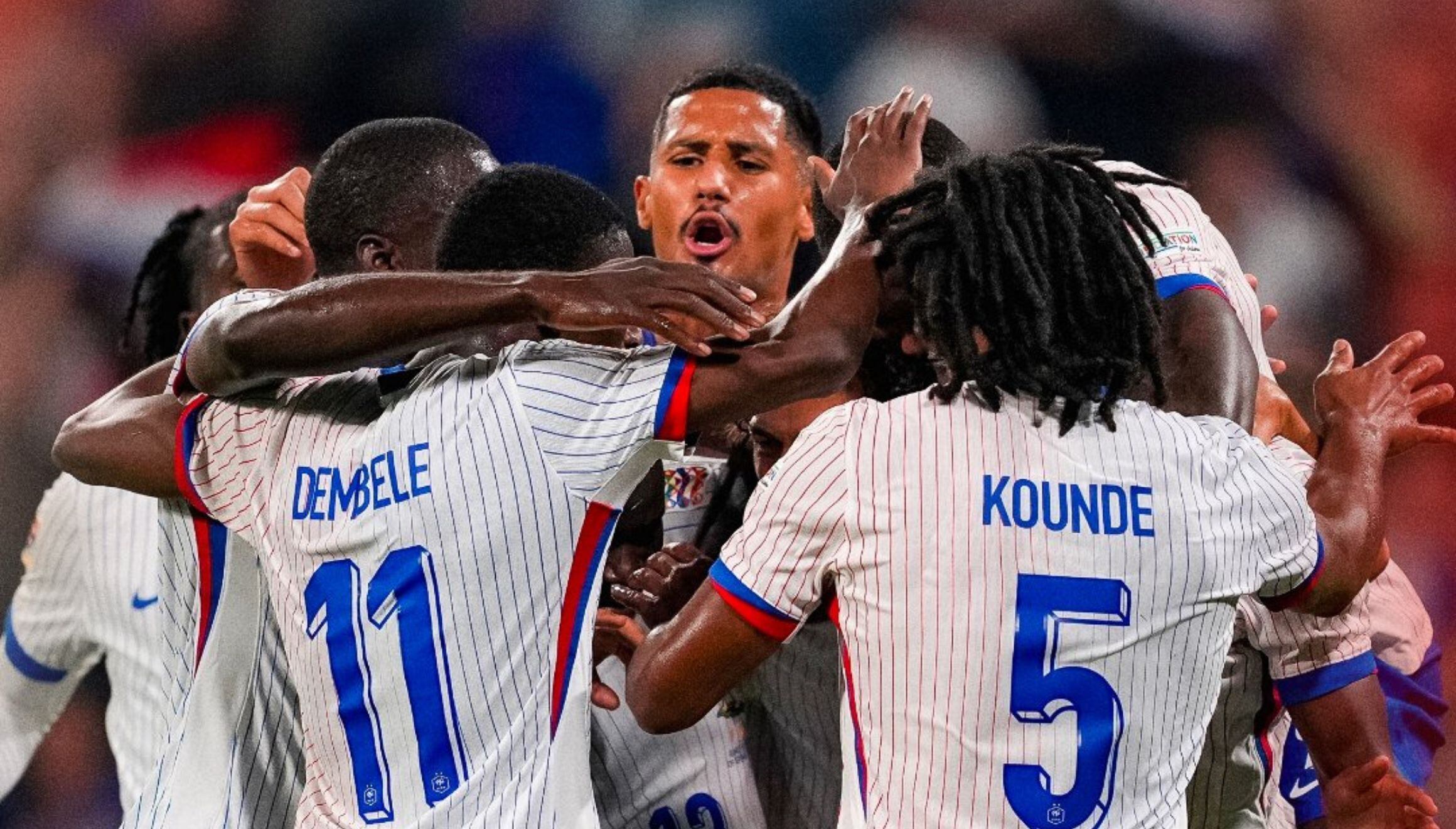 Francia sumó sus primeros tres puntos en la UEFA Nations League 2024/25 tras vencer a Bélgica en casa. | Crédito: @equipedefrance / X
