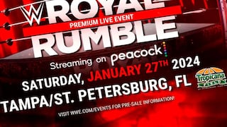 Horarios en el mundo para ver WWE Royal Rumble 2024