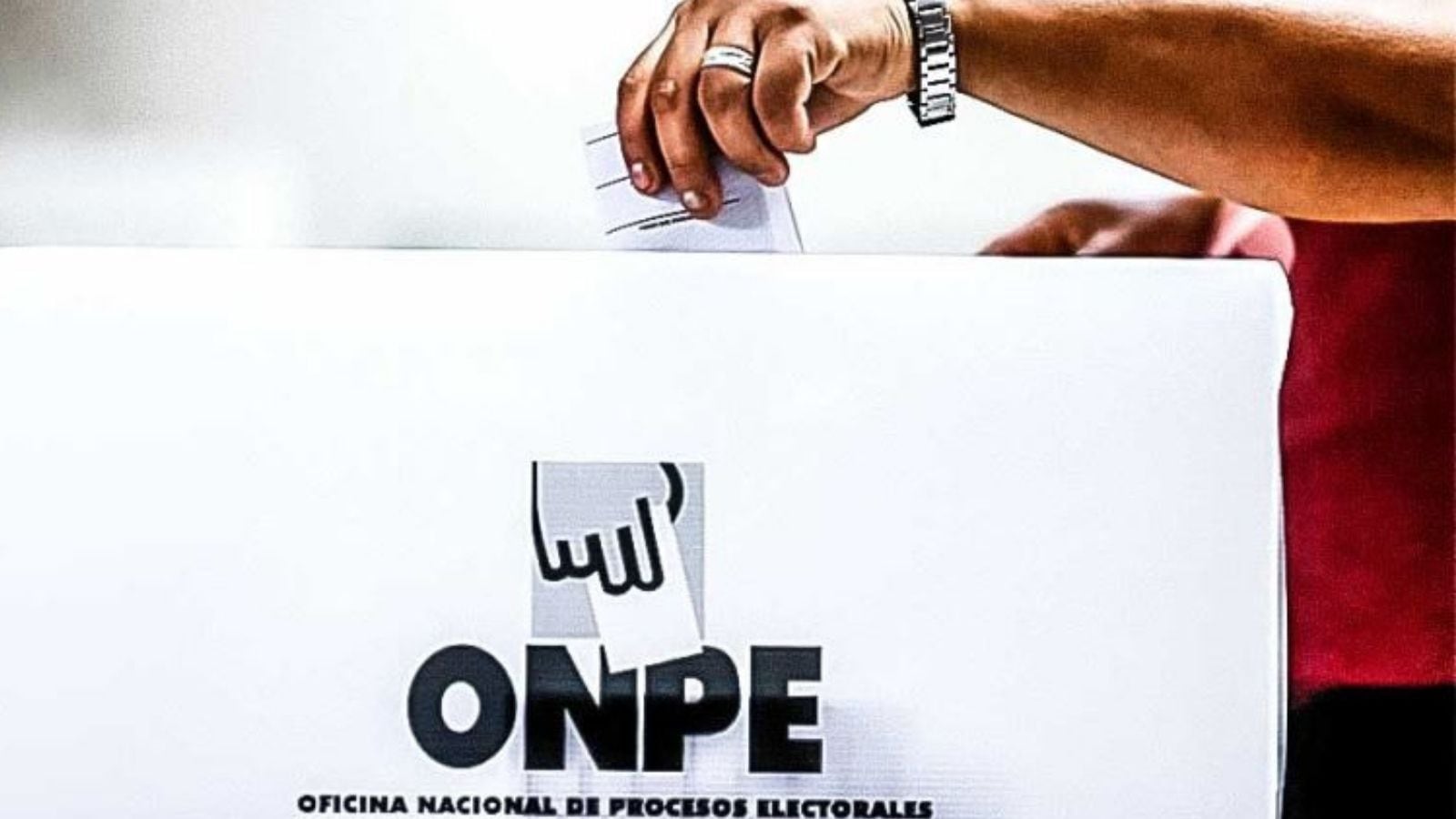 Queda prohibido la difusión de encuestas y sondeos previo a las elecciones generales del 12 de abril. Foot: ONPE