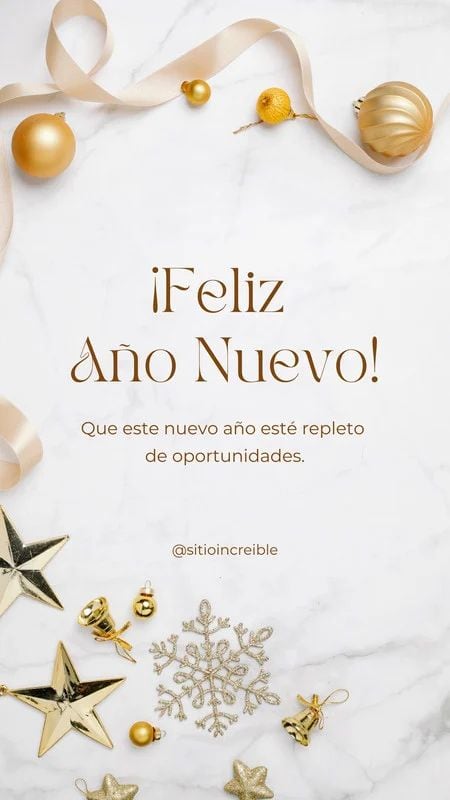 Selecciona una de estas 20 tarjetas de ¡Feliz Año Nuevo 2026! para descargar e imprimir y poder compartirla con tus seres queridos. (Foto: Pinterest)
