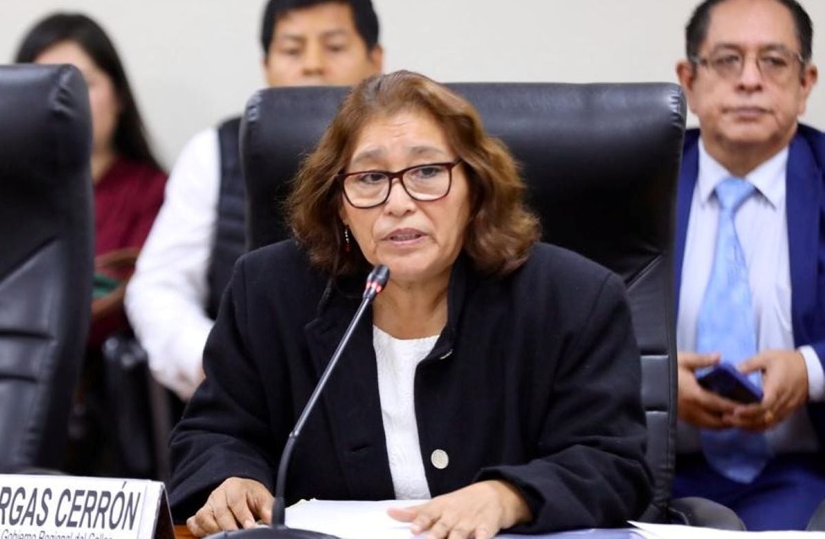 Edita Vargas manifestó que esperará la decisión del Consejo Regional y que acatará lo que se determine en las próximas horas. Foto: Congreso/Referencial.