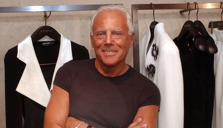 El diseñador, apodado “King Giorgio”, falleció en setiembre del 2025 a los 91 años sin hijos.(Foto: EFE)