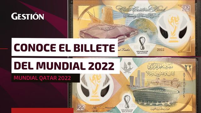 Qatar 2022: dónde comprar el billete conmemorativo del Mundial y cuánto cuesta