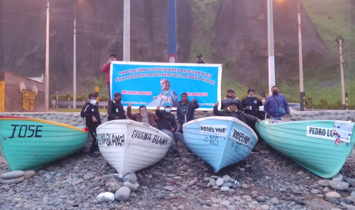 Pescadores de playas de la Costa Verde ya no serán desalojados por la Municipalidad de Barranco. (Foto: Facebook de la Asoc. de Pescadores Artesanales San Pedro de las Playas de la Costa Verde)