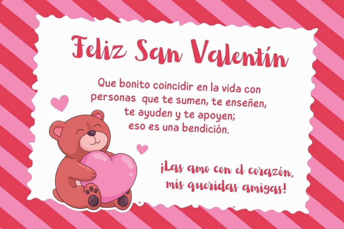 Elige una de estas 50 tarjetas por el 14 de febrero 2026 y festeja un ¡Feliz San Valentín!, con una de estas imágenes llenas de mensajes de amor. (Foto: Pinterest)