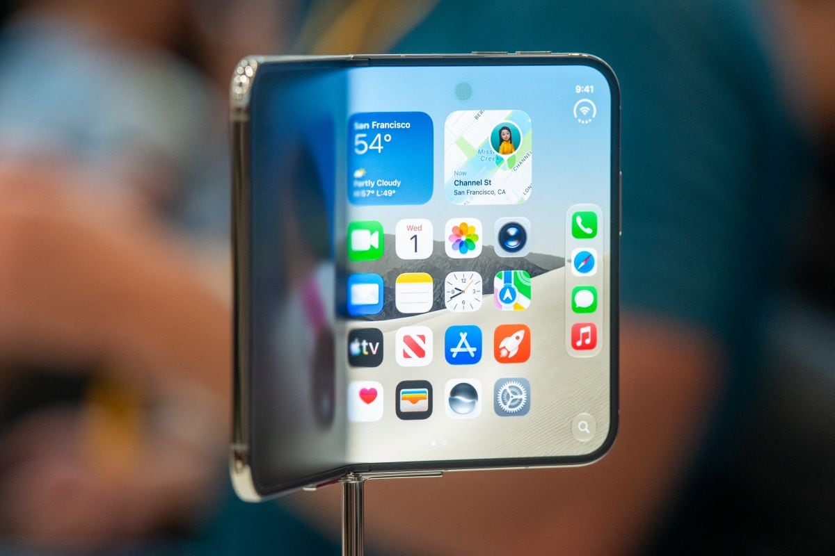 Apple admite un "problema" en el pliegue de la pantalla del iPhone Duo y sugiere pedir recambio