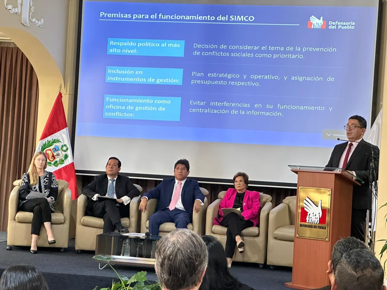 Observatorio de la conflictividad social que creará la Defensoría del Pueblo tendrá como funciones alertar al Estado, a la sociedad y a las empresas a fin de prevenir la violencia. Foto: Difusión.