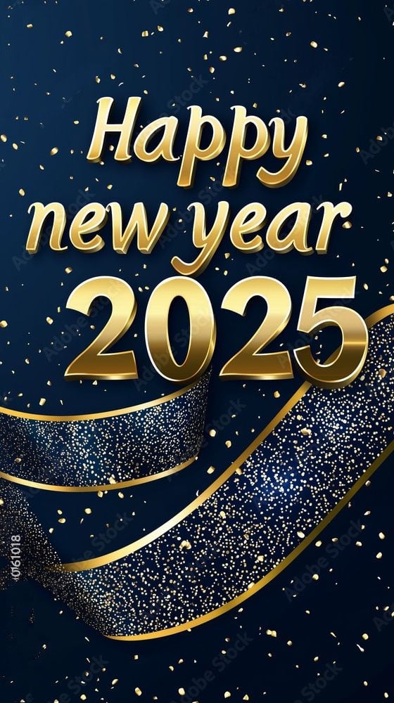 Comparte alguna de estas 30 tarjetas para celebrar un Feliz Año Nuevo 2025 y dedícale alguna con mensajes bonitos, cortos y originales. (Foto: Pinterest.com)