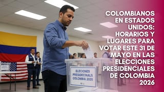 Colombianos en Estados Unidos: horarios y lugares para votar este 31 de mayo en las Elecciones Presidenciales de Colombia 2026