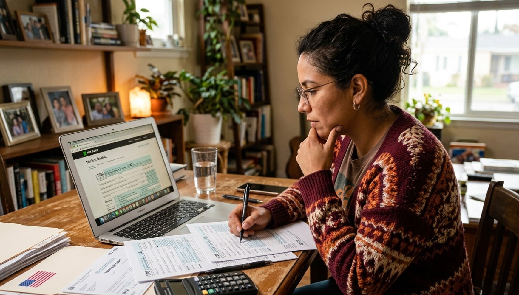 El IRS recuerda que el 15 de abril es la fecha límite para declarar impuestos. | Crédito: Imagen creada por Gestión Mix usando Gemini