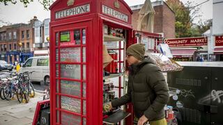 La nueva vida de las famosas cabinas telefónicas rojas británicas