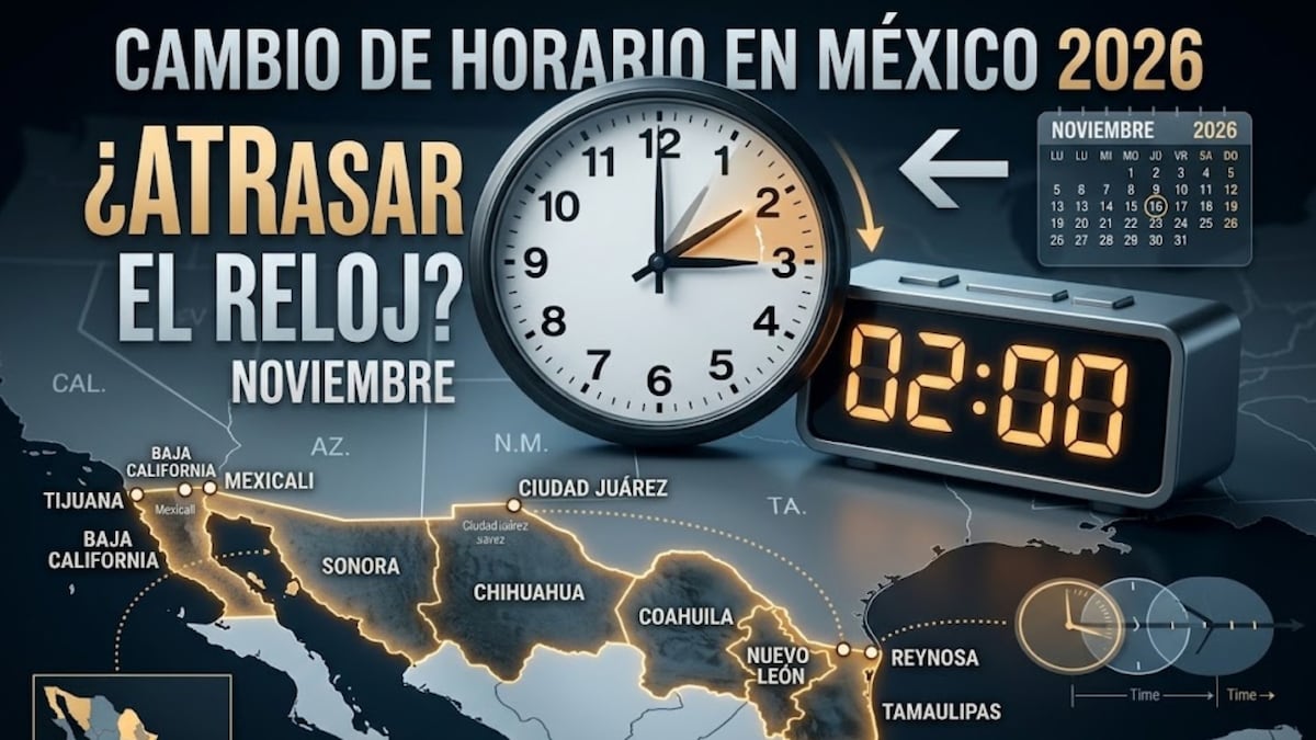 Cambio de horario en México 2026: ¿Qué estados y municipios deben atrasar el reloj en noviembre y cuáles no?