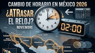 Cambio de horario en México 2026: ¿Qué estados y municipios deben atrasar el reloj en noviembre y cuáles no?