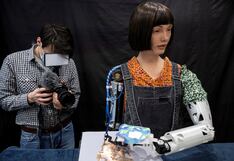 Descubre el cuadro pintado por el robot humanoide Ai-Da... Puede costar cerca de US$200,000