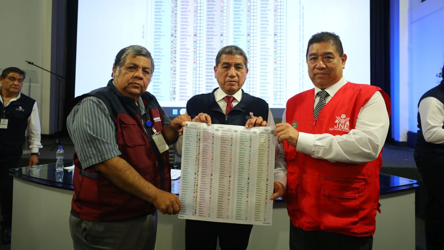 Cédula electoral para las elecciones del 2026. Foto: GEC | Antonio Melgarejo