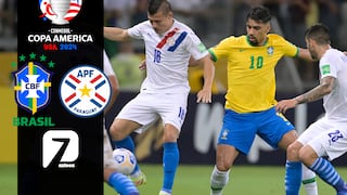 TV Azteca transmitió el partido Brasil 4 - 1 Paraguay (28/06/2024)