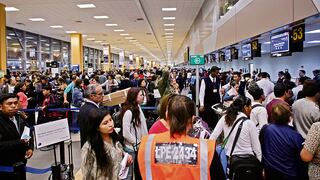 Retrasos y cancelación de vuelos en el Jorge Chávez: 6,000 pasajeros afectados