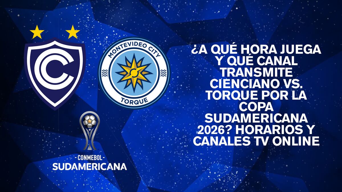 🤳 Canales TV que transmiten Cienciano vs. Torque EN VIVO GRATIS por la Copa Sudamericana 2026
