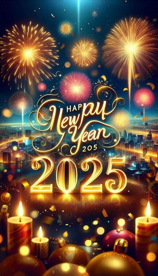 Comparte alguna de estas 30 tarjetas para celebrar un Feliz Año Nuevo 2025 y dedícale alguna con mensajes bonitos, cortos y originales. (Foto: Pinterest.com)