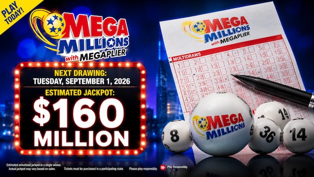 Números ganadores del Mega Millions: mira los resultados del sorteo del martes 1 de septiembre 2026 con premio mayor de $160 millones