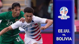 ¿A qué hora jugaron y en qué canal transmitió Estados Unidos (USMNT) vs. Bolivia, por la Copa América 2024?