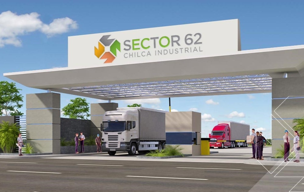 Sector 62 abarca 208 hectáreas y se compone de tres etapas industriales. (Foto: Difusión).