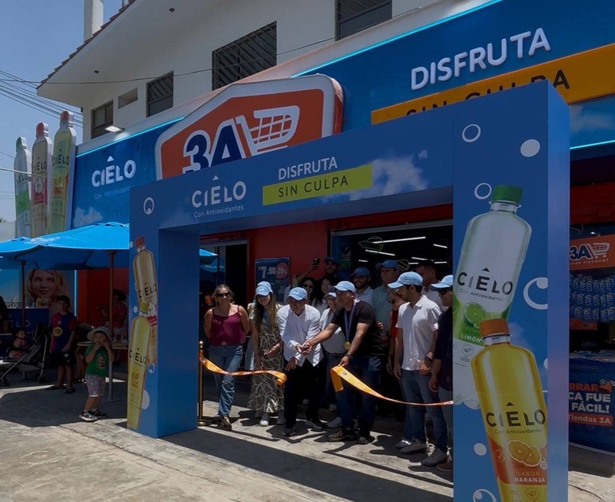 El nuevo local de 3A apuesta por una experiencia visual y sensorial, poco habitual en el retail de descuento. (Foto: tiendas 3A/ Instagram).