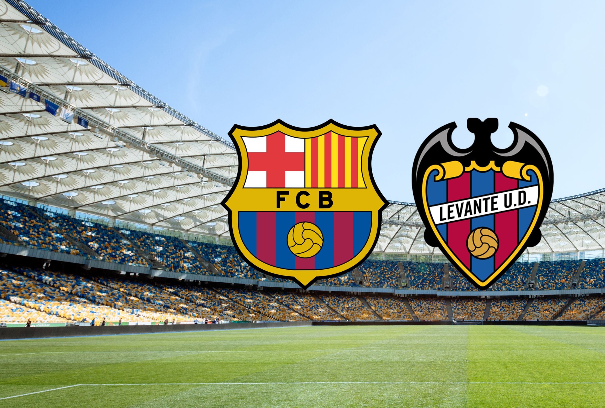 El partido FC Barcelona vs. Levante por LaLiga promete ser intenso de principio a fin. (Foto: Composición Gestión Mix)