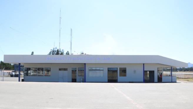 La reanudación de los vuelos en el Aeropuerto de Jauja han coincidido con las festividades del Apóstol Santiago, lo que podría atraer mayores visitantes a Junín. Foto: MTC.