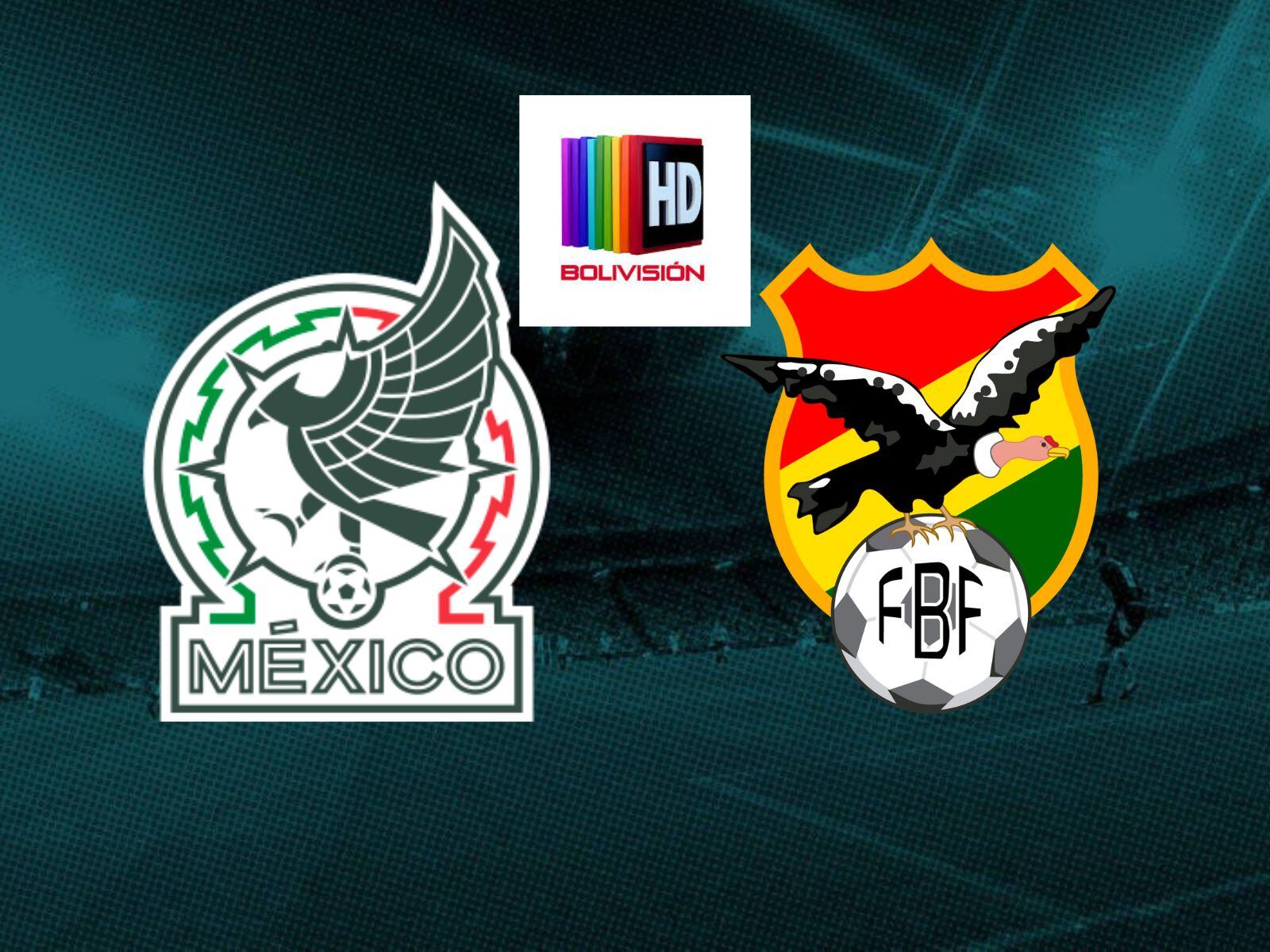 Disfruta del partido amistoso internacional entre México y Bolivia completamente gratis a través de Red Bolivisión. Te contamos cómo ver el encuentro por TV de señal abierta y online. | Crédito: Canva / Composición Mix