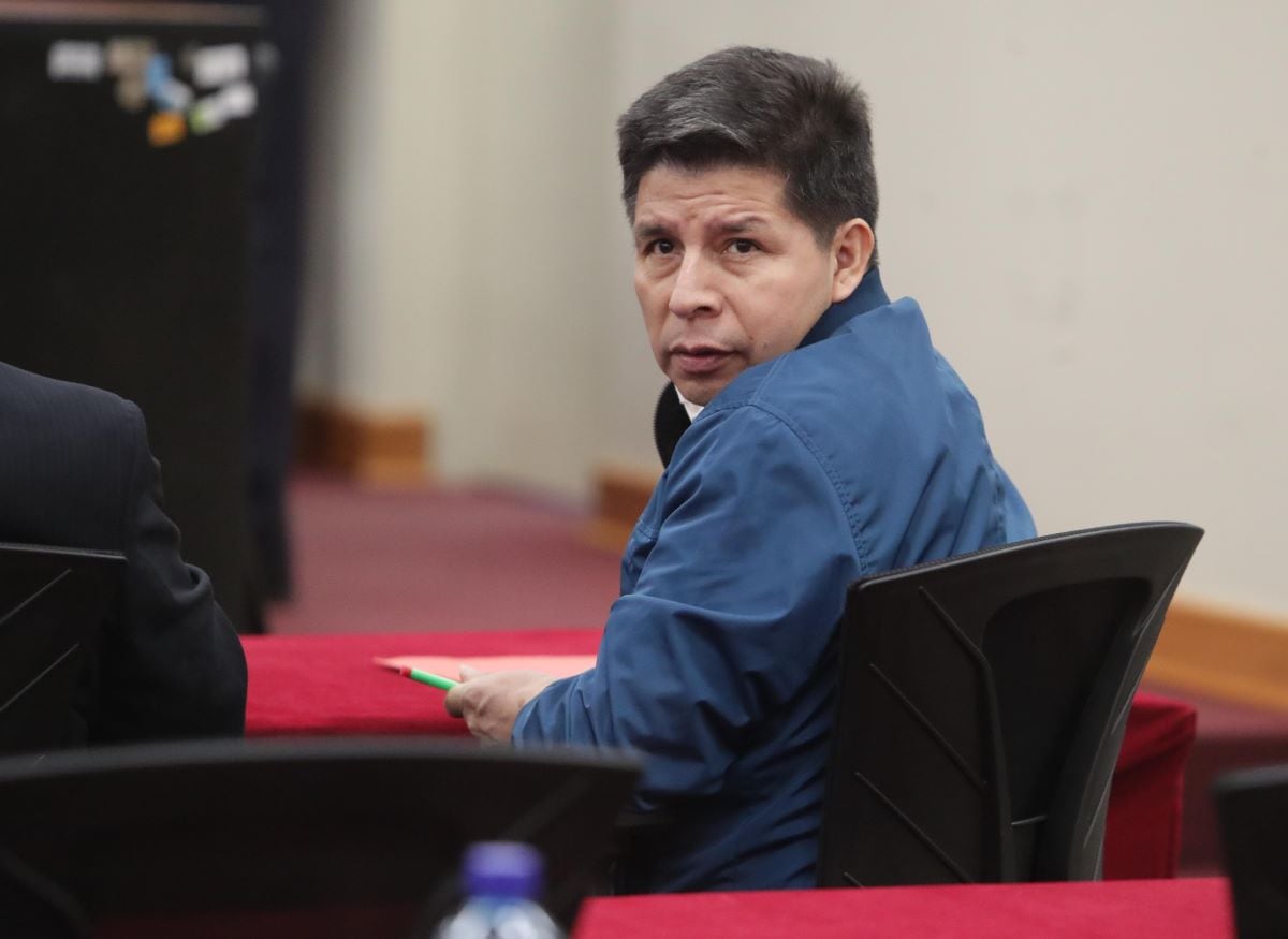 Pedro Castillo intentó disolver el Congreso y declarar un gobierno de excepción en diciembre del 2022. Luego, fue destituido y arrestado. Se evalúa condena de 34 años por rebelión. Foto: difusión / GEC