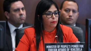 Canciller Rodríguez responde a PPK: "Saque sus fúnebres manos de Venezuela"