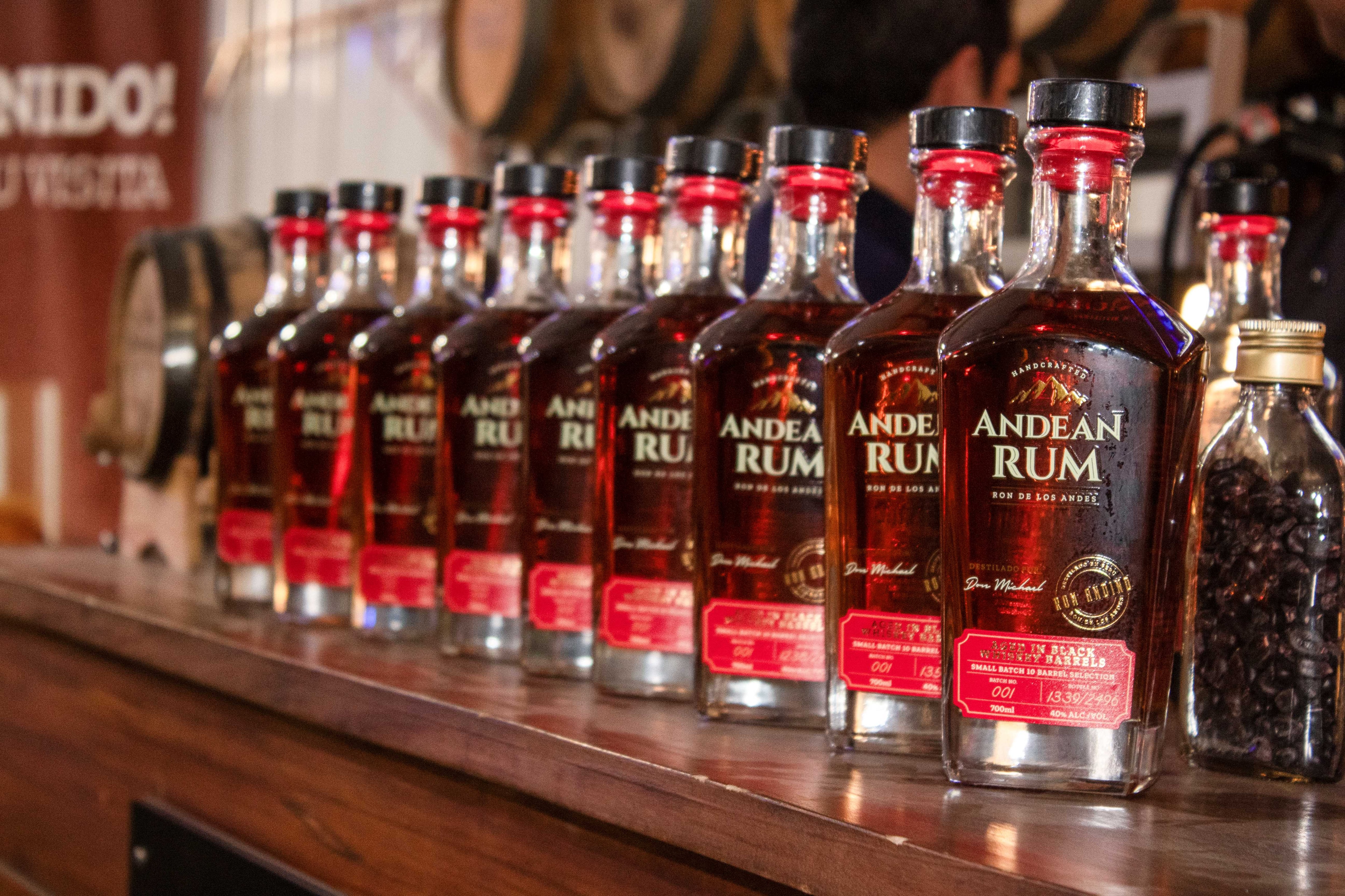 Don Michael amplió su portafolio el 2023 con la línea de Andean Rum.
