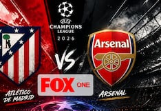 FOX One EN VIVO — cómo ver partido Atlético de Madrid vs. Arsenal FC por Fútbol TV y FOX Sports App Online