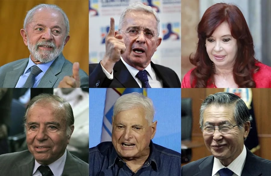 Ex presidentes latinoamericanos condenados. (Foto: EFE)