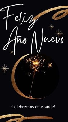 Comparte alguna de estas 30 tarjetas para celebrar un Feliz Año Nuevo 2025 y dedícale alguna con mensajes bonitos, cortos y originales. (Foto: Pinterest.com)