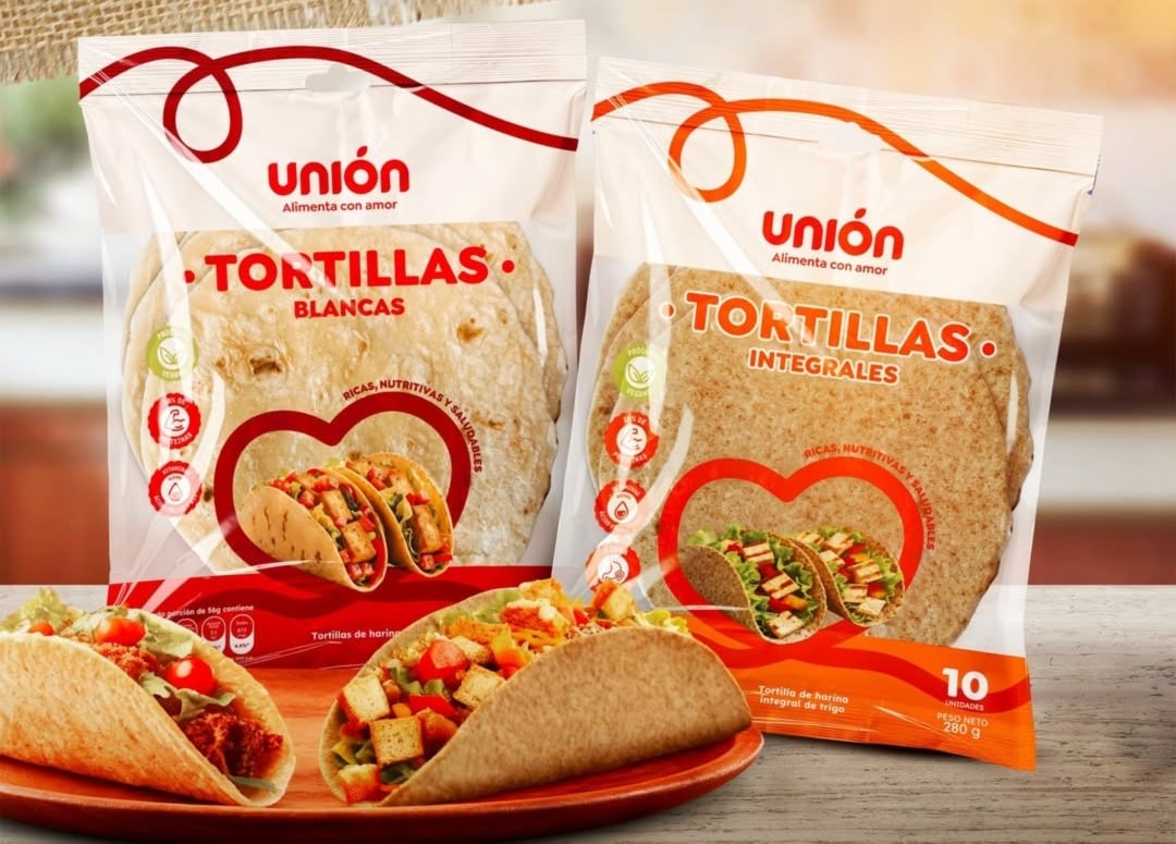 Unión ingresó a la categoría de tortillas con variedades blanca e integral y prepara nuevas presentaciones para esta línea. (Foto: Unión)