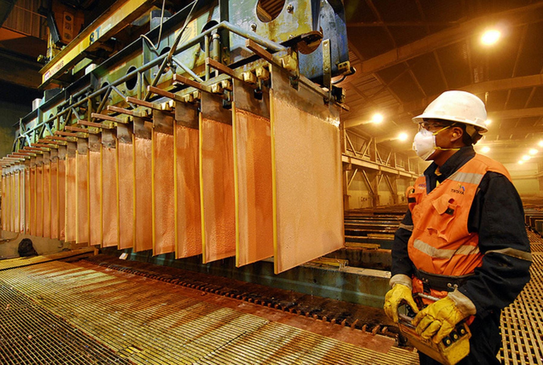 Solo los despachos de cobre aumentaron en 54.7%, con un total de US$ 22,843 millones exportados. (Imagen: Andina)