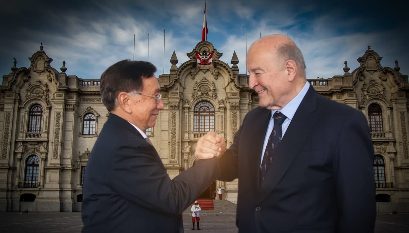Hernando de Soto tendrá su primera experiencia en un cargo público, y presidirá el Consejo de Ministros durante los 5 meses que durará el gobierno transitorio de José María Balcázar. Foto: composición Mía Ríos - Gestión / Perplexity