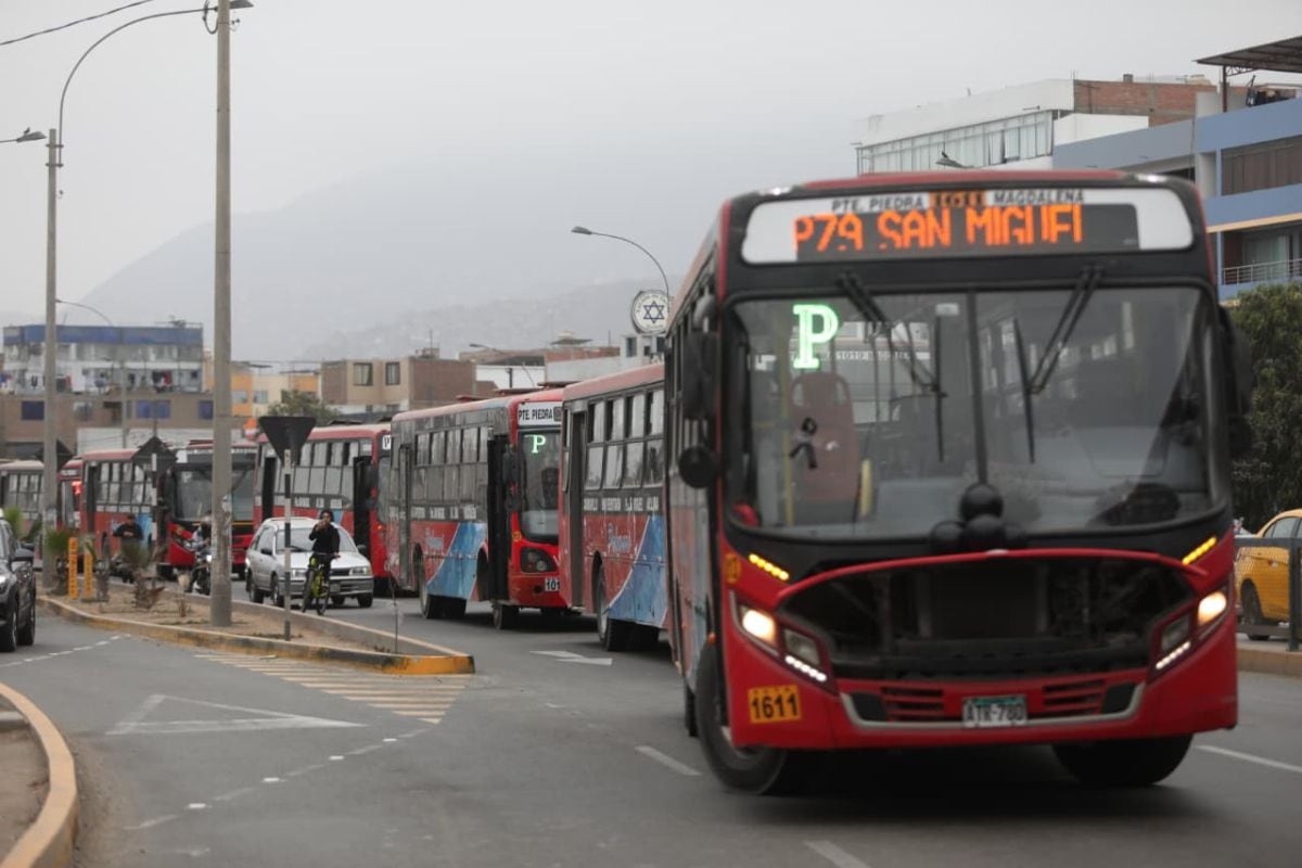 Paro de transportistas. (Foto: GEC)